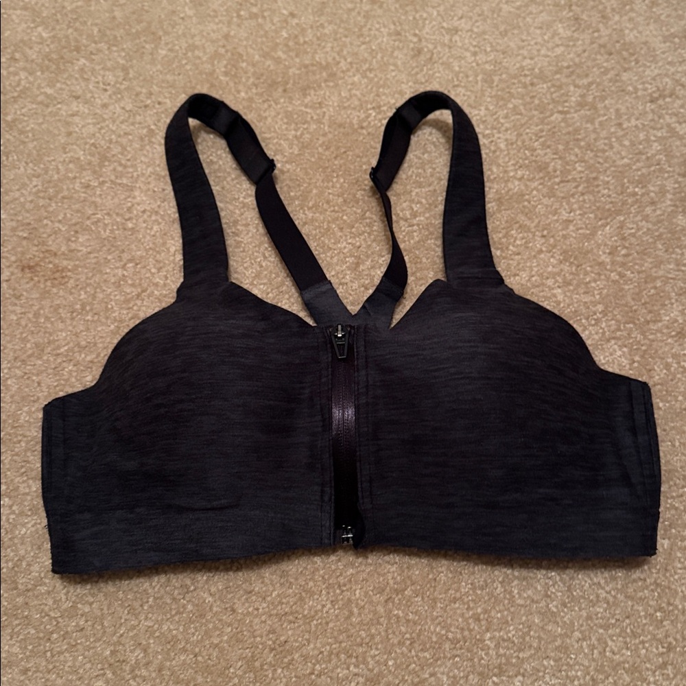 Victorias Secret padded Zipper Front Sports Bra